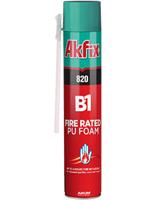 820 B1 Fire Rated PU Foam (straw)