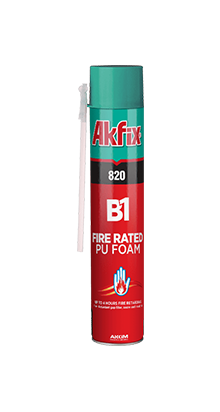 820 B1 Fire Rated PU Foam (straw)