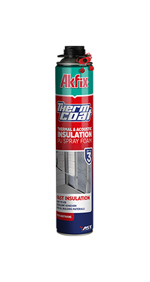 Thermcoat Thermal & Acoustic Insulation Pu Spray Foam (Gun Use)